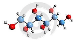 3D image of Iditol skeletal formula