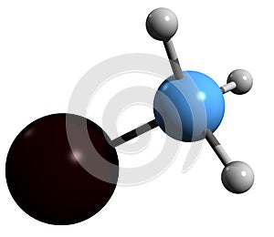 3D image of Iodomethane skeletal formula