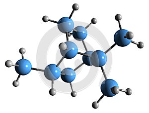 3D image of isobornylane skeletal formula