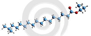 3D image of Isopropyl Isostearate skeletal formula