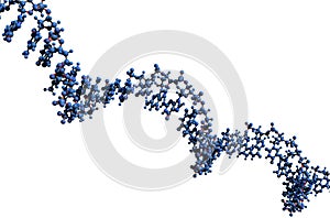 3D image of RNA macromolecule skeletal formula