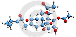 3D image of T2 toxin skeletal formula