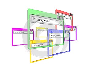 3d internet browser windows