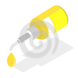 3D Isometric Flat Vector Illustration of Cooking Ingredients. Item 8