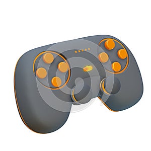 3d joystick game controller icon, 3d Game stick, Game controllers, Video game console portable, Game concept.