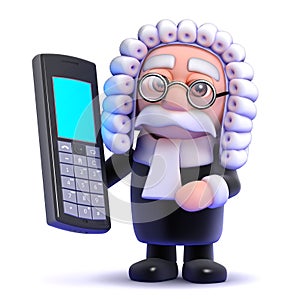 3d Judge and mobile phone