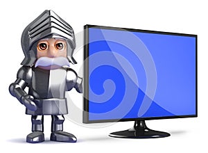 3d Knight has a new widescreen monitor