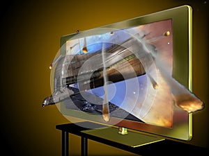 3D led television