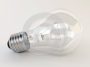 3d light bulb