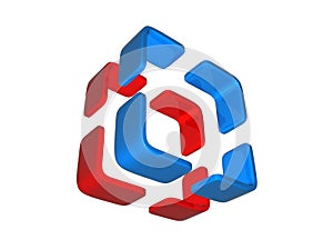 3D logo