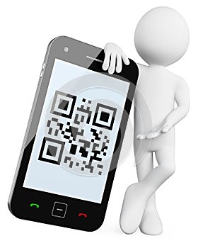 3D Man - Mobile QR codes