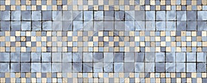 3d material cartoon style blue bathroom tiles texture