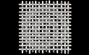 3d metal mesh lines silver black background illustration white wire