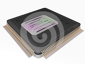 3D Microprocessor photo