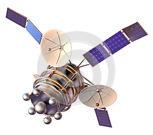 3D model of an artificial satellite of the Earth