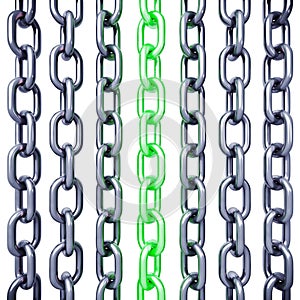 3d model chain