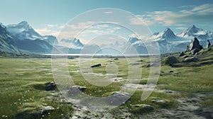 3d Mountain Landscape Wallpaper For Skyrim: Unreal Engine Render
