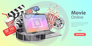 3d Movie Theater, Online Cinema Watching, Cinematography and Filmmaking.