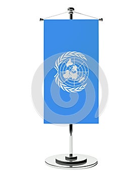 3d ONZ table flag isolated white