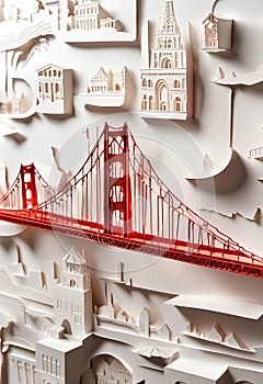 3D origami paper art wallpaper for lock screen.