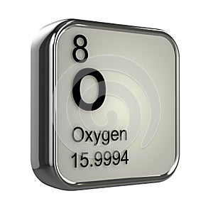 3d Oxygen element