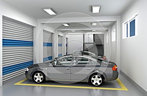 3D Parking Garage