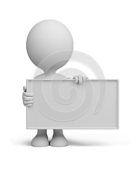 3d people - empty board