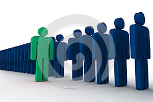 3d people - outsider