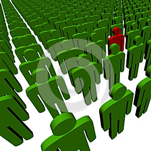 3d people - outsider