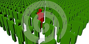 3d people - outsider