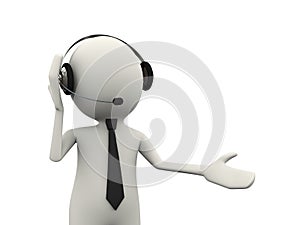 3d person headphone customer help support