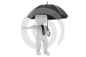 3d person under the protection umbrella