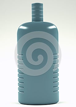 3D plastic bottle