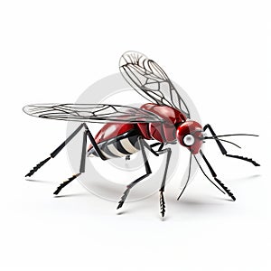 3d Plastic Mosquito Creature In Stock Photo