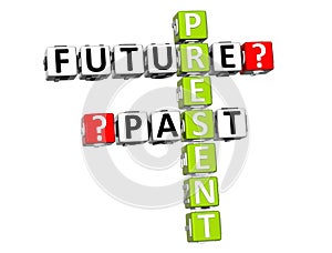 3D Present Future Past Crossword