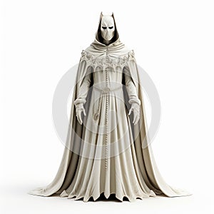 3d Printed Halloween Costume Robe And Cape In Anton Semenov Style