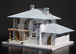 3D printed model house