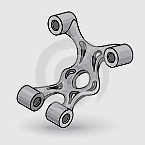 3d printed part design, additive manufacturing