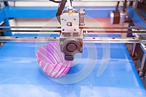 3D printer or additive manufacturing and robotic automation