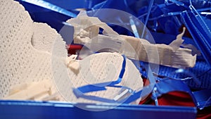 3D printer plastic ripped waste