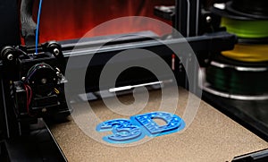 3D Printer Printing Process Of 3D Sign