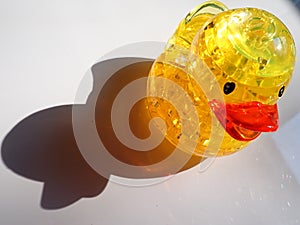 3d puzzle of rubber duck, Yellow (ernie's rubber duckie)