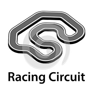 3d racing circuit