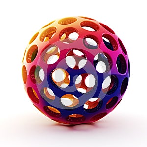 3d rainbow sphere