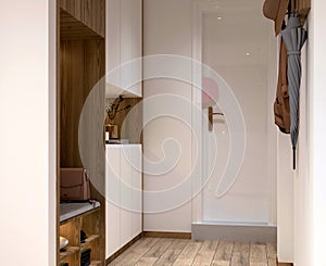 3d render of beauty spa room