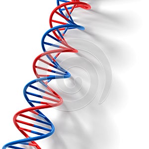 3D render bitmap - DNA model