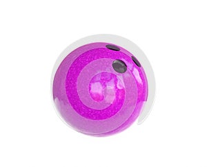 3d render Bowling Ball on white background