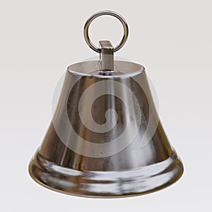 3D Render of Christmas Bell