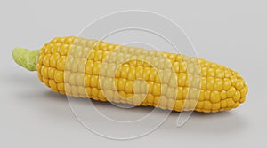 3D Render of Corn