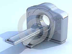 3d render ct or cat scanner